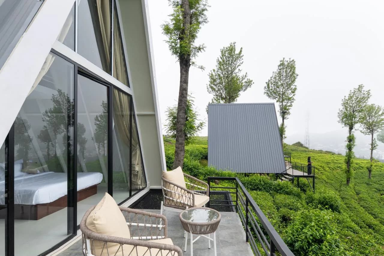 cozy hillside stay